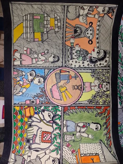 Mithila Lamps