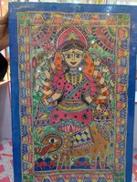 Goddess Durga Painting thumb 2